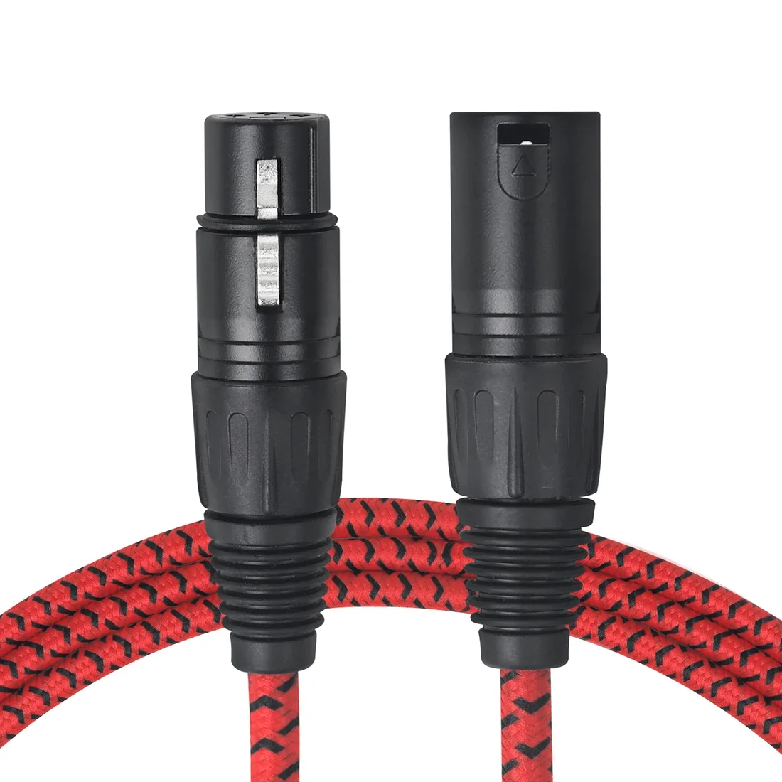 Kabel audio do mikrofonu 3M Adapter XLR Metalowy zatrzaskowy kabel w oplocie z redukcją szumów do akcesoriów do elektrycznej gitary akustycznej i basowej