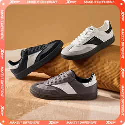 Xtep GAT Skateboarding Shoes For Women 2025 Spring Stability Comfortable Sports Shoes Classics Street Soft Sneakers 875118310008