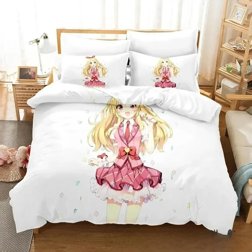 3D Print Anime Aikatsu 3D Duvet Cover Bedding Set Comforter Linen Pillowcases Home Decor Single Double Twin King Queen