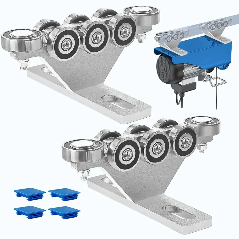 

Тележка для Unistrut-профиля, 6+2 колеса, с защитой от заедания и перегрузок, электрическая, для использования со всеми профилями Unistrut шириной 1-5/8 дюйма или выше