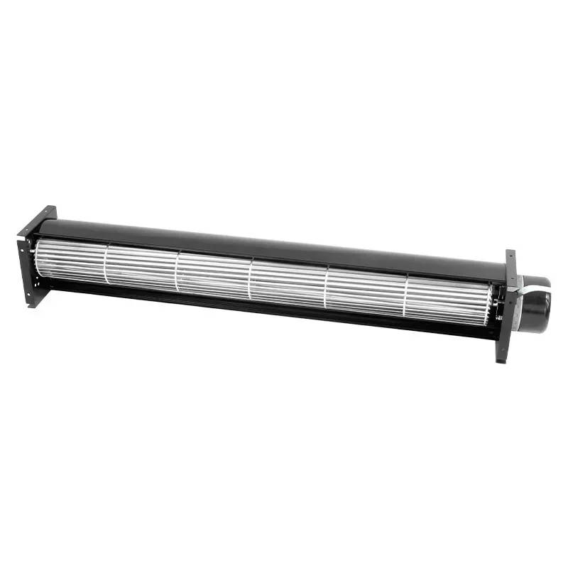 High Airflow 12V 24V 65mm Fireplace Cross Flow Fan Ventilation Tangential Fan Blower
