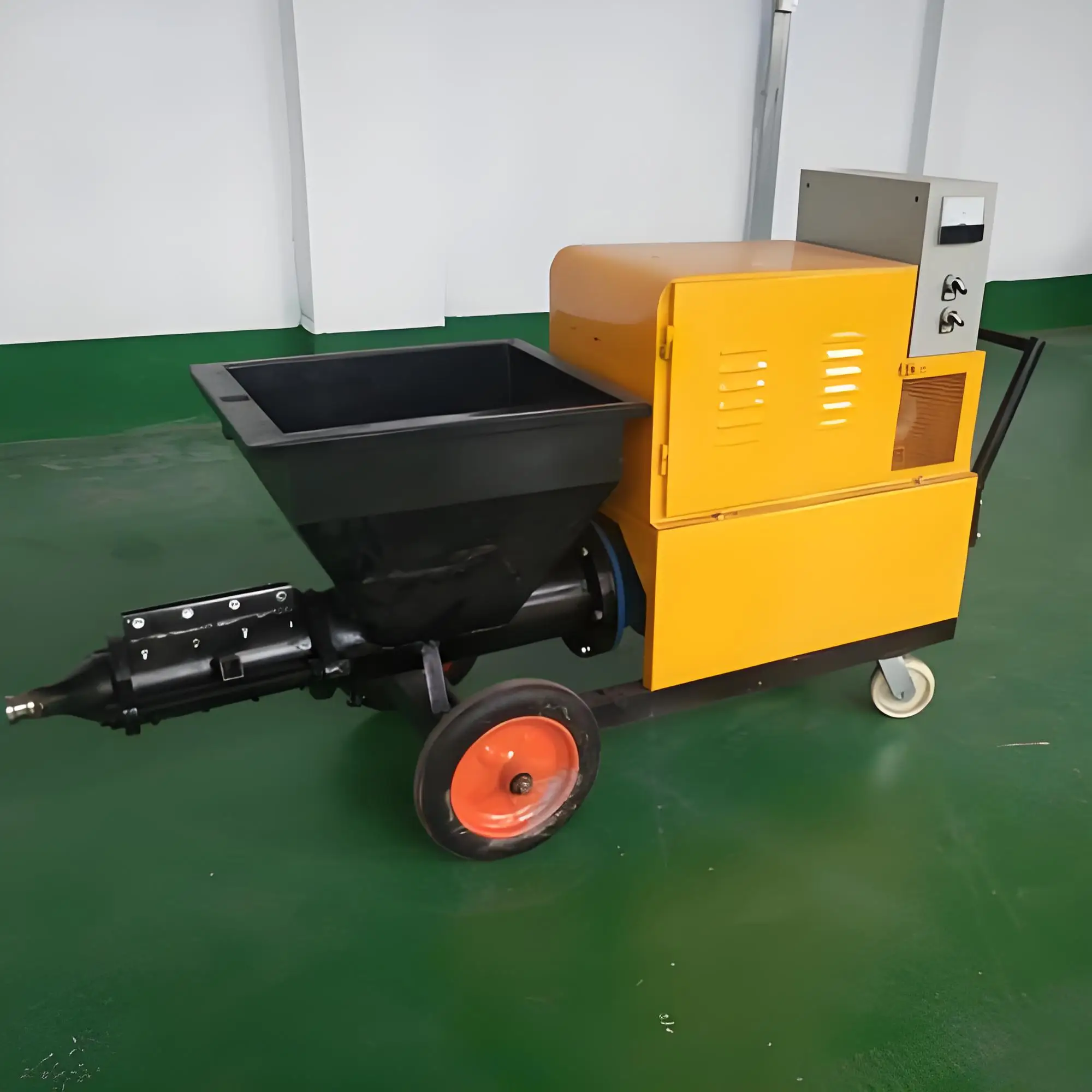 Good Sale Cement Concrete Machine Electric  Cement Plaster Spraying Machine 4KW Sand Cement Sprayer with 10m Tube Provided