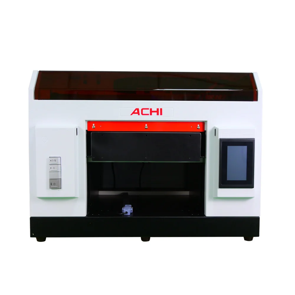 طابعة ACHI A3 UV R1390 UV طابعة أسطوانية زجاجية معدنية ثلاثية الأبعاد منقوشة مطبوعة + 5x500 مللي حبر UV مستودع الاتحاد الأوروبي مخزون الولايات المتحدة RU DDP