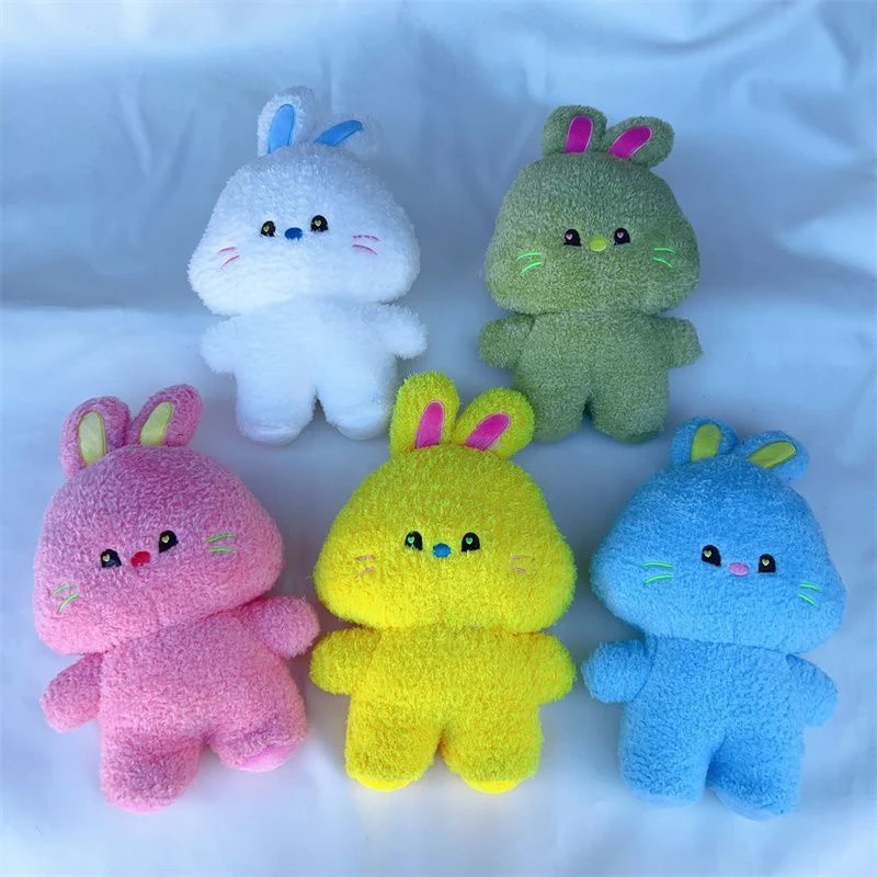 Kpop NewJeans Plush Toy Bunini Doll Minji Danielle Haerin Hyein Hanni Plushies Dolls Cute Cartoon Soft Anmial Pillows Fans Gifts