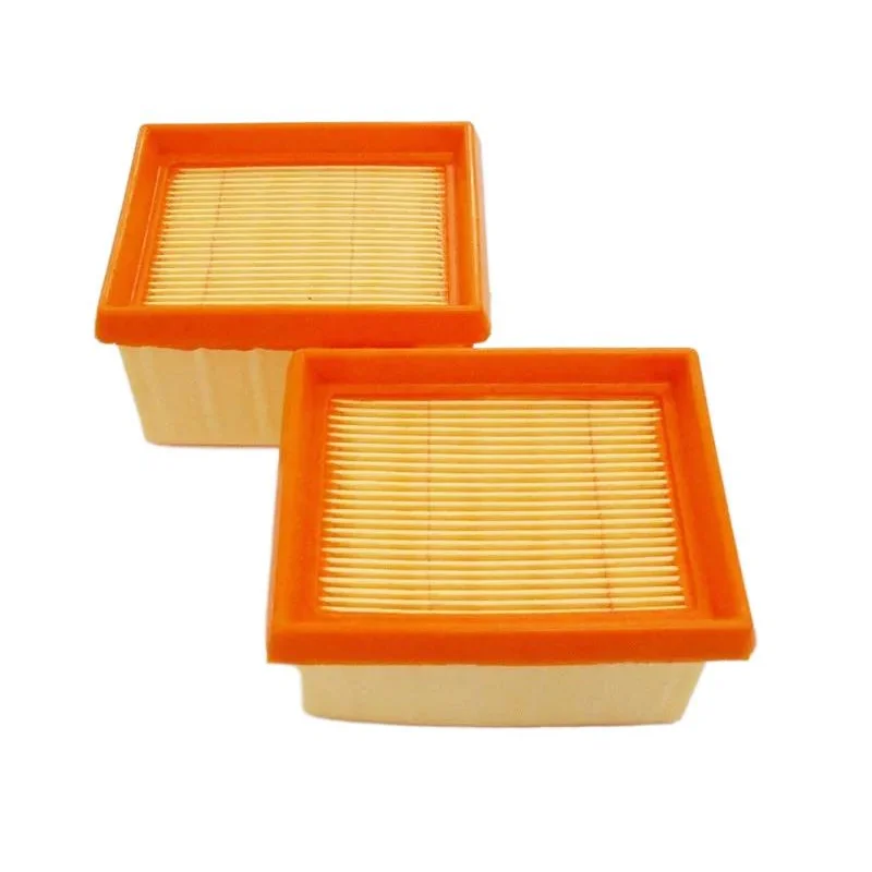 2 X Air filter for Makita DPC 6200 6201 6300 6400 6401 7000 7300 7301 DPC81XX Concrete saw air cleaner elment replacement ab