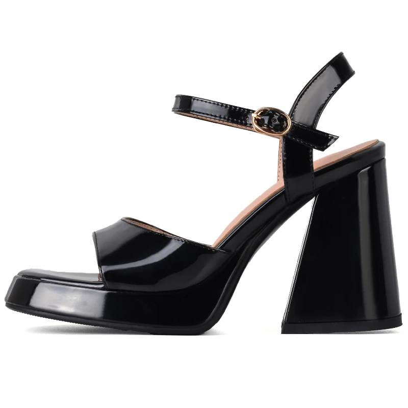 

Sexy Gladiator Women's Summer Shoes 2024 Platform High Heels Fashion Black White Pink Red Party Dance Fetish Female Flip Flops