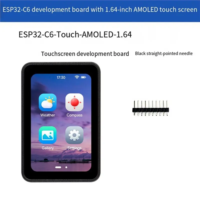 Y43A-ESP32-S3 QSPI Interface 1.64 Inch AMOLED Touch Display Development Board 280X456 With Built-In Accelerometer Onboard