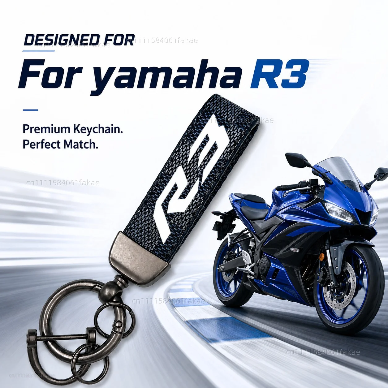 For yamaha YZFR3 YZF-R3 YZF R3 2015-2023 2022 2021 2020 Motorcycle Keychain Custom Logo Gift for Rider Men Women