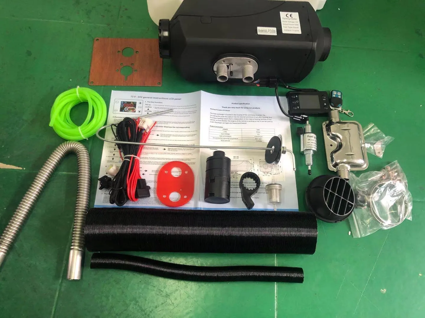 أعلى بيع 2KW 5Kw سيارة الديزل سخان 12 فولت 24 فولت الديزل سخان التوقف لقوارب السيارات حافلة RV