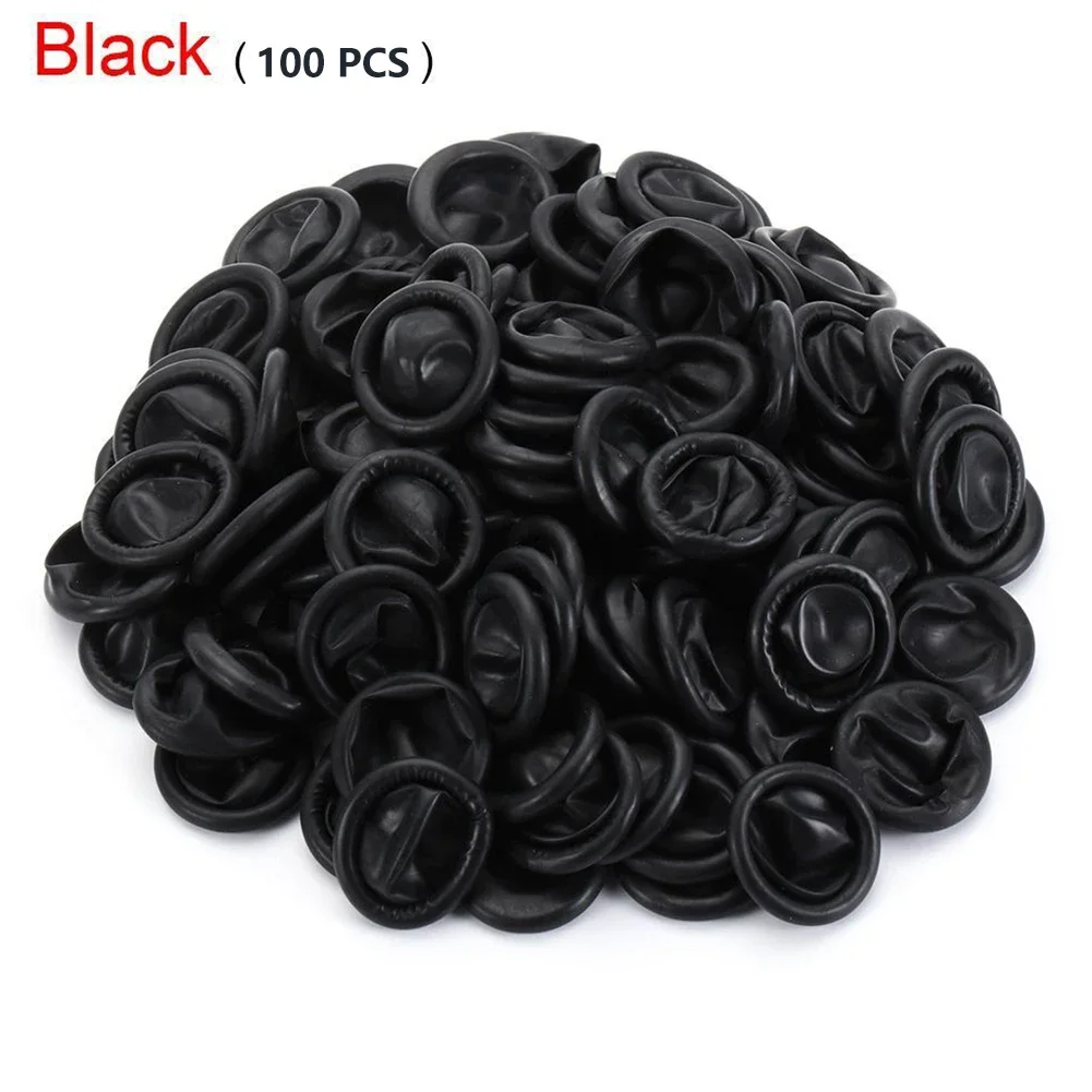 100pcs Nonslip Finger Cots Protective Gloves For Home And Industrial Use Perfect For Electronics Repair And Tattoo Applications