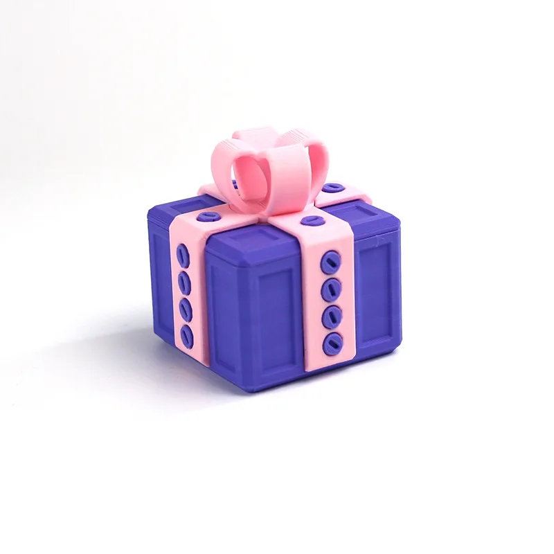 3D-gedruckte, lustige Streich-Überraschungsgeschenkbox mit komplexen und zeitverbrauchenden Schrauben.