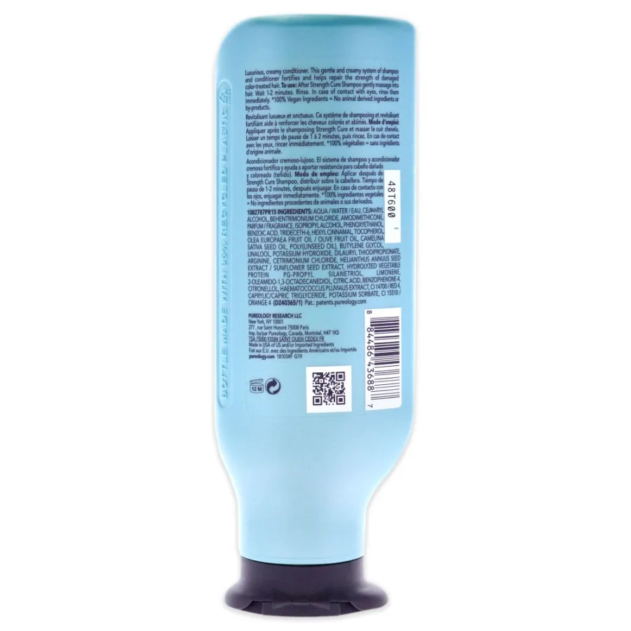 퓨어로지의 남녀공용 스트렝스 큐어 컨디셔너 9온스 컨디셔너
