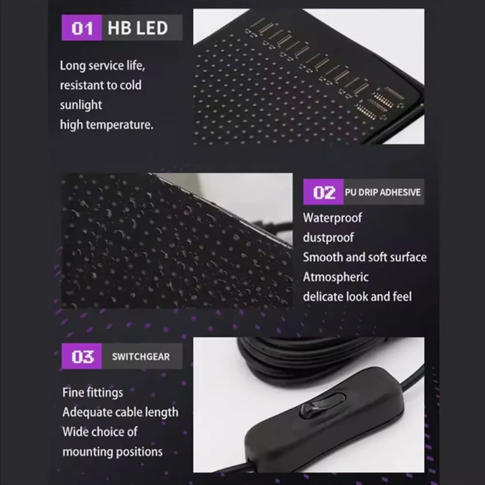 RGB LED Matrix Pixel Panel Control Remote LED Panel Flexible Display Licht Remote APP Bluetooth Auto werbung Bildschirm Decoraive