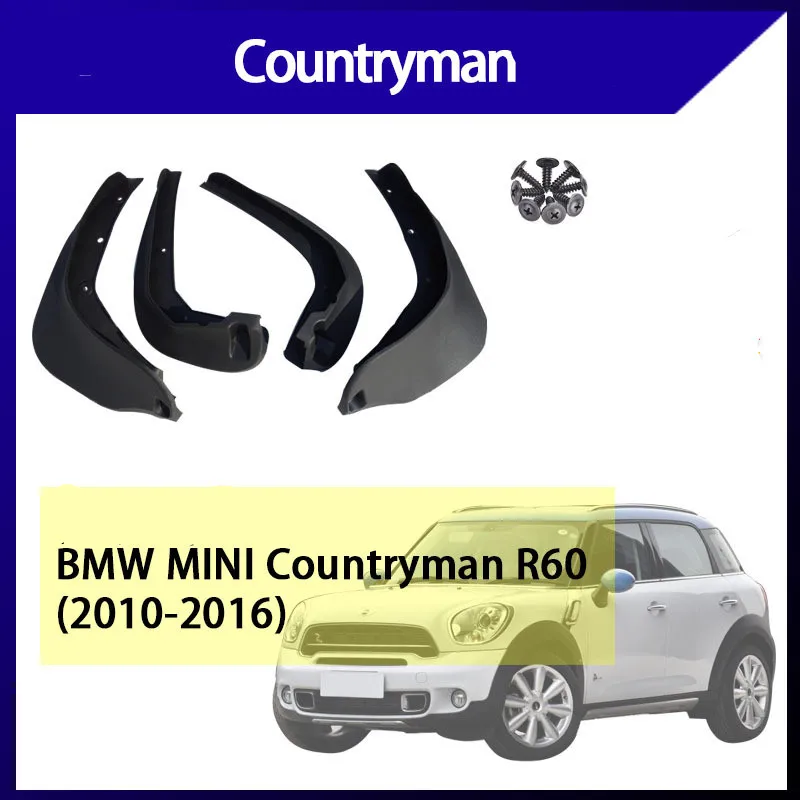 

Exterior Mud Guards For Mini Countryman R60 2010 - 2016 Mudguards Splash Guards Mudflaps Mud flaps Mud Guard Fenders Accessories
