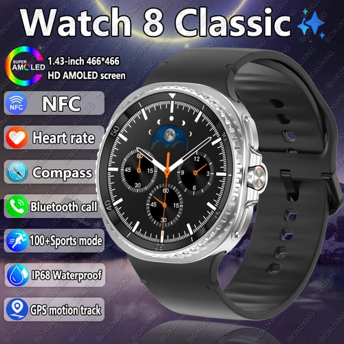 2025 Nuevo Para Galaxy Watch 8 Reloj Inteligente Clásico