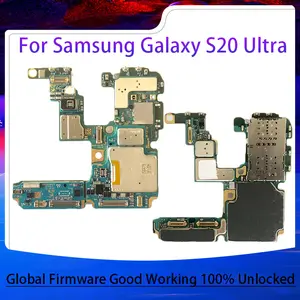 Bilashmart 100% Working Unlocked Mainboard Samsung Galaxy S20 G980F G981U G981B S20 Ultra G988B S20 Plus G985F G986B G986U Motherboard