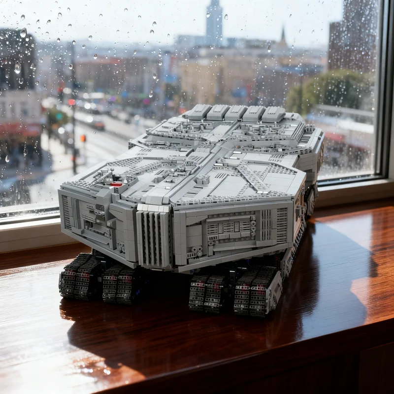 

8613 деталей MOC: Техническая модель «Уборщик специй с Дюн» — конструктор, игрушка, подарок, креативный коллекционный предмет для демонстрации, премиум-класса, для взрослых и детей