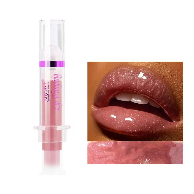 Hidratante Hyaluronic Lip Oil, Plumping Tint, Redução Lip Lines, Óleo Lip impermeável, Cosméticos, Novo