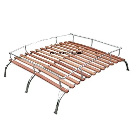 

3 Bows Stainless Steel Westyfalia Roof Rack Compatible with VW Type 2 Bus Splitscreen Baywindow 1950-1979