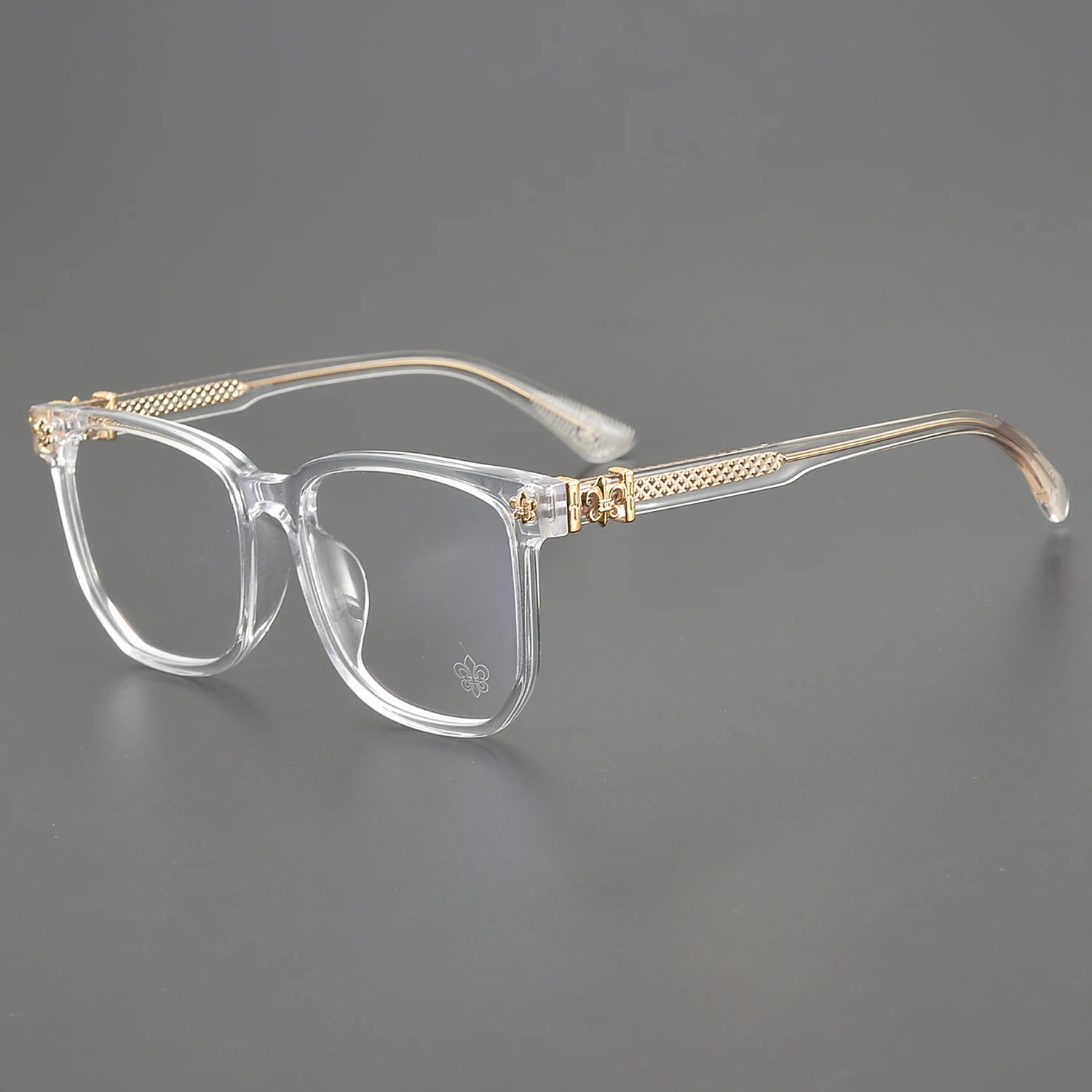 New Reading Fashion Large Frame Women's Glasses Frame Men's Acetate Luxury Computer Optics High Quality Prescription Eyeglasses