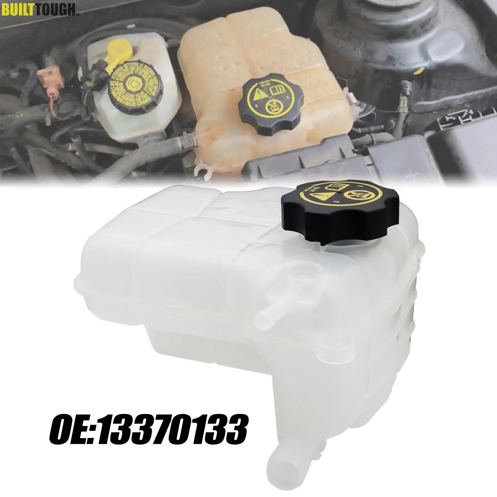 For Vauxhall Opel Astra J MK6 Cascada Buick Verano Chevrolet Cruze Coolant Expansion Water Tank 1.4L 1.6L 1.7L 2.0L Good Sealing