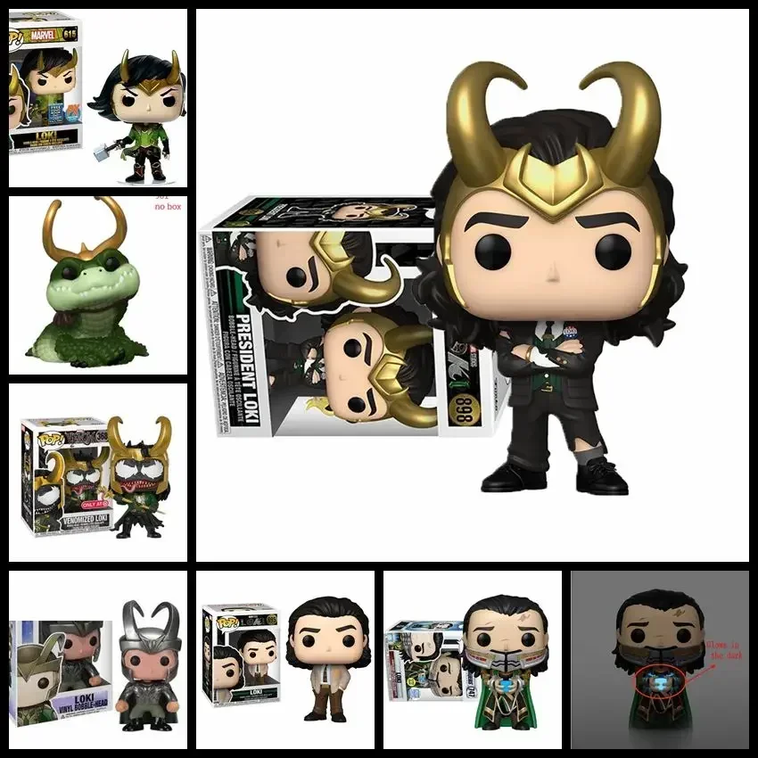 FUNKO President Loki 898 #   895 #   Локи 747 #   Веомизированные Локи 368. #   901 #   ALLIGOTAR LOKI 02 #   Виниловые игрушки с качающейся головой, фигурки игрушек