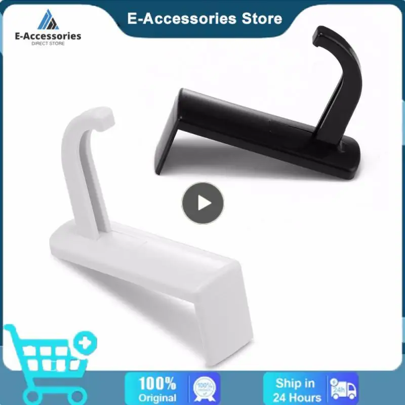 1-Universele Hoofdtelefoon Standaard Hoofdtelefoon Headset Hanger Punch-Vrije Muur Gemonteerde Pc Monitor Oortelefoon Rek Haak Houder