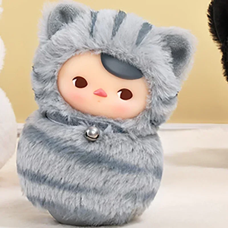 

PUCKY Roly-Poly Kitty Series-Vinyl Plush Genuine Blind Box Toys Kawaii Anime Action Figure Caixa Caja Surprise Mystery Box Dolls