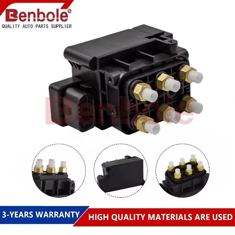 Solenoid Valve Block Air Suspension Compressor Supply 95535890300 95835890300 97035815302 7L0698014 For Porsche Cayenne Panamera