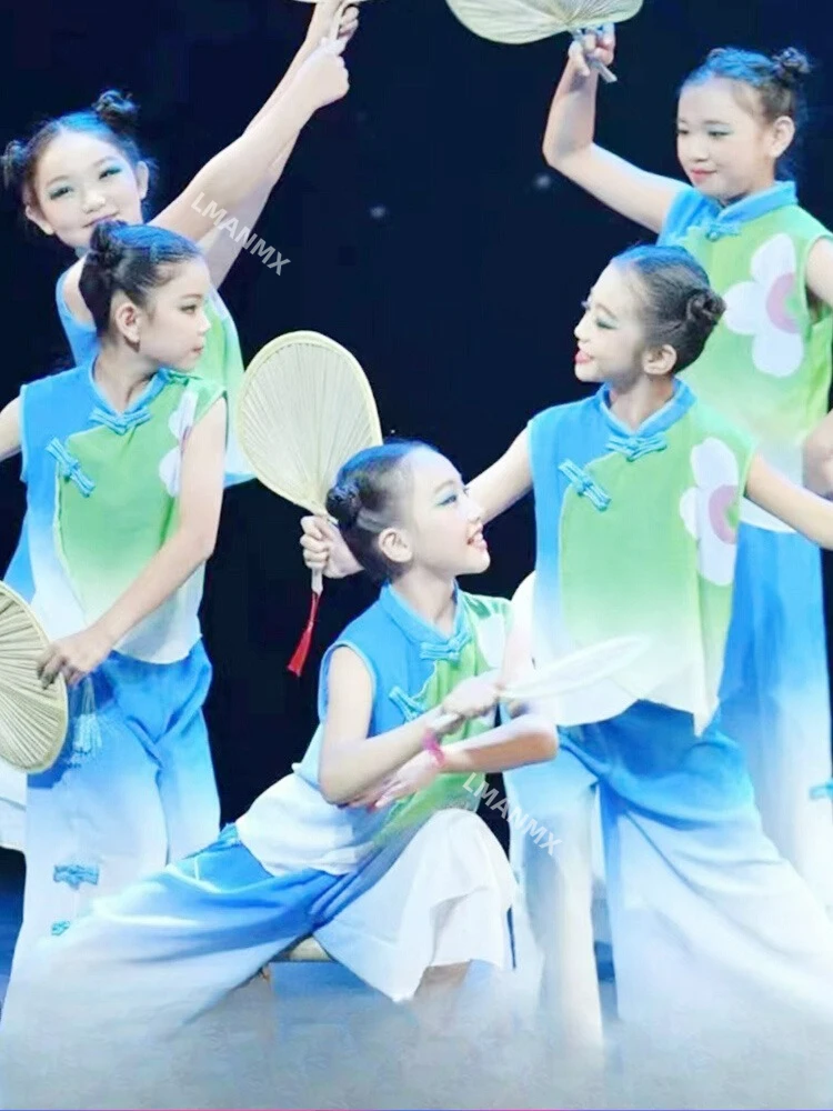 

Летнее ночное танцевальное платье для детей на Новый год