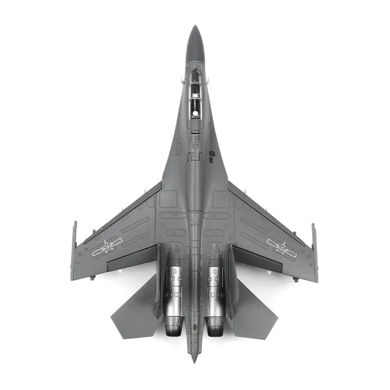 1:72 Scale J-16 Fighter Jet Aircraft Models Metal Diecast Airplane Simulation Military Aviation Collectible With Landing Gear