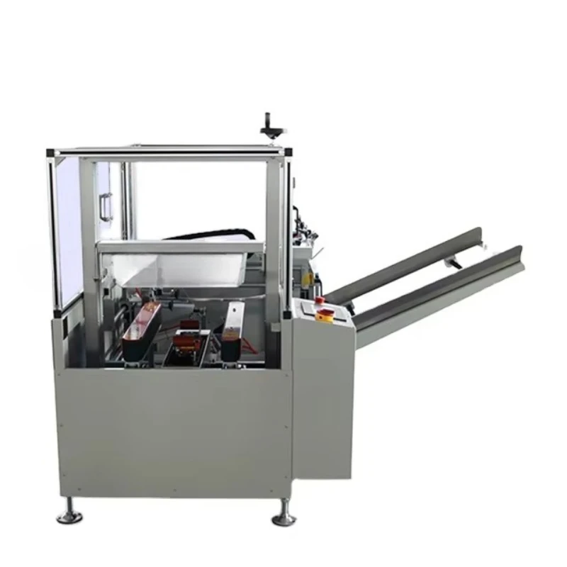 Automatic Carton Forming Machine with Programmable Controller for Food Production Industrial Production Line