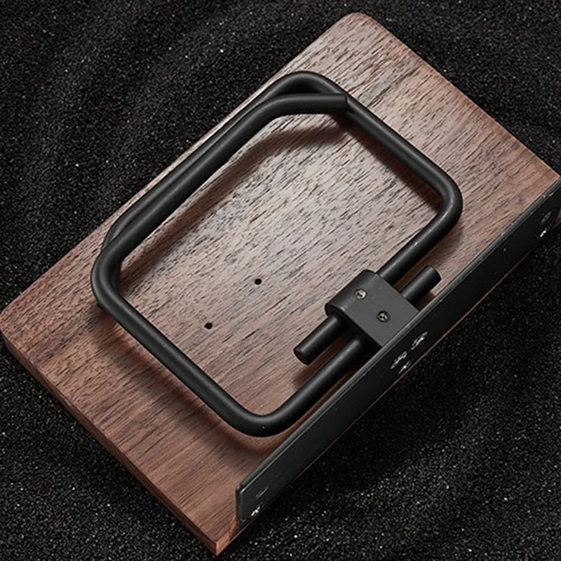 Porta carta doppio caldo con ripiano Porta WC a parete in legno Porta asciugamani di carta igienica per cucina bagno