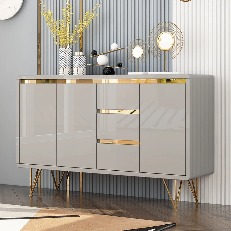 

Deluxe buffet cabinet display stand restaurant sideboard furniture