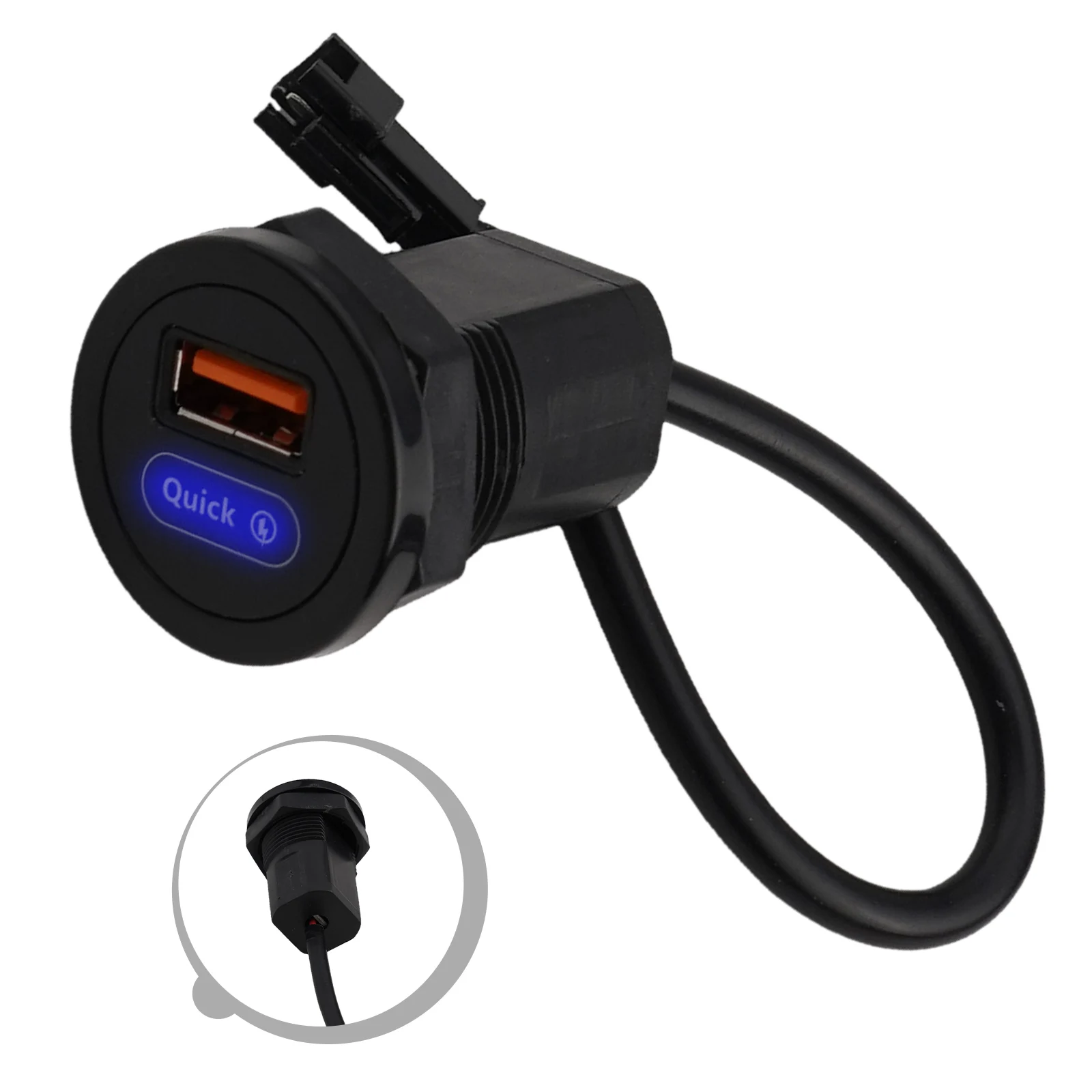 Intelligent Control Chip Bus Seat Modifications Car Charger Adapter Quick Charge Car Charger High Universality Fitment