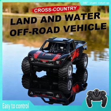 

JJRC Q156 4WD 2.4G Amphibious Off-road Climbing RC Flip Stunt Car Racing All-terrain Waterproof Children's RC Toys Gifts