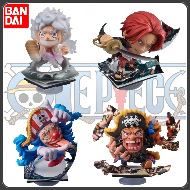 

Оригинальная цельная фигурка Bandai PB Limited SOUL OF CHOGOKIN Luffy Gear 5, Шанкс, черная борода, багги, аниме-фигурка, коллекция игрушек в подарок
