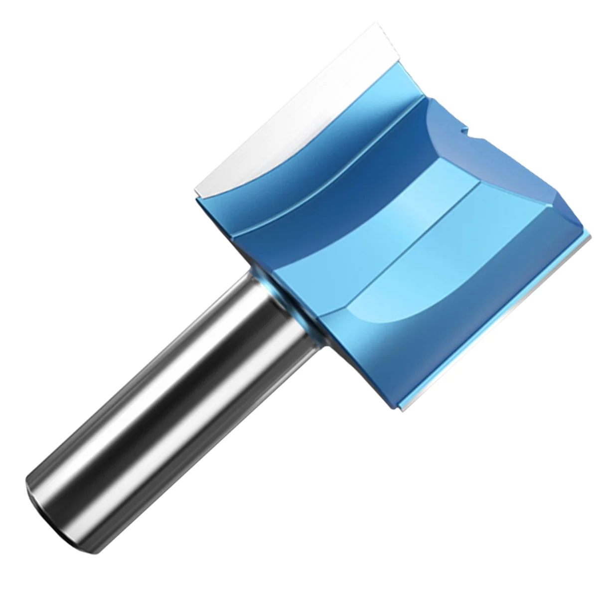 Прямая фреза BAAQ, 1/2 хвостовика, фреза по дереву, 2-зубая фреза для обрезки долбежей, деревообрабатывающий инструмент, твердосплавная концевая фреза