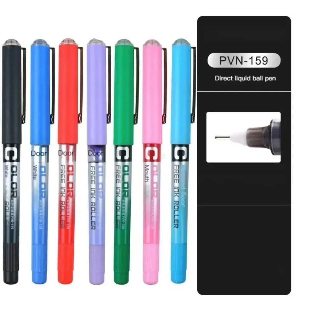 Gift Plastic Naaldvat Neutrale Pen Stationaire 0.5Mm Inkt Balpen Extra Fijne Pengel Pen Kantoor