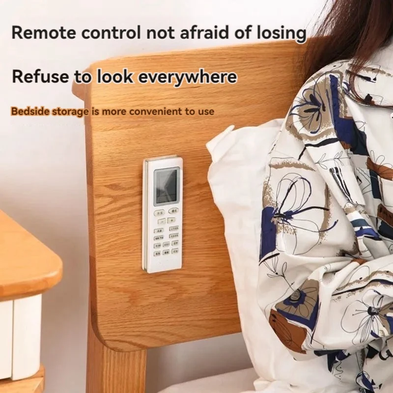 Magnetic Hooks Wall Mount Anti-Lost Magnet Storage Holder For Remote Control Fridge Sticker Home Organizer Hook image 4