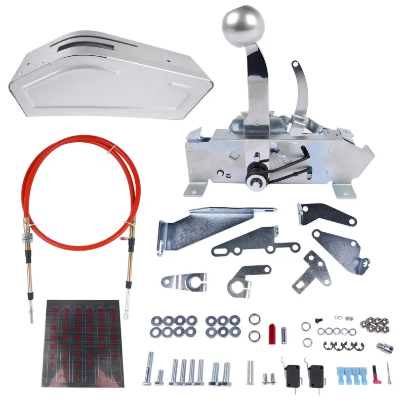 Glossy 3 & 4-Speed Automatic Pro Ratchet Shifter 80842 for C4 C6 TH200 4L60E