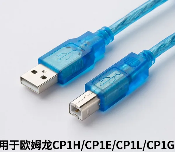 3Pcs For Omron CP1E CP1L CP1H CJ2M Series PLC Programming Cable USB Download Cable Data Cable