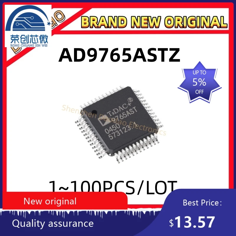 Quality Brand New AD9765ASTZ AD9765AST AD9765AS AD9765A AD9765 AD IC Chip 48-LQFP