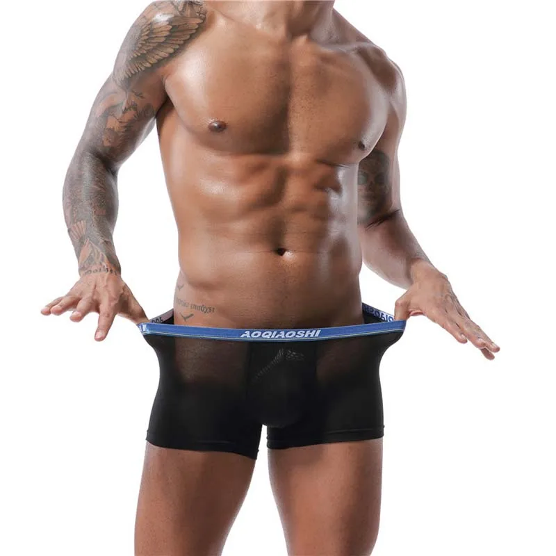 

Sexy Boxer Shorts Underpants Men Modal Boxers Underwear U Pouch Breathable Men's Panties Low Waist U Convex Hombre Boxershorts