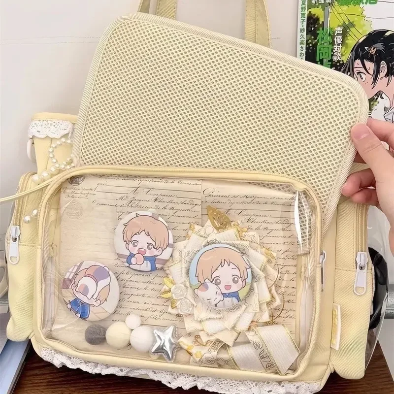 حقيبة باليه جيرل كبيرة الشهية Itabag يابانية ذات اتجاهين بكتف واحد حقيبة كروس هدية للأصدقاء حقيبة يد نسائية