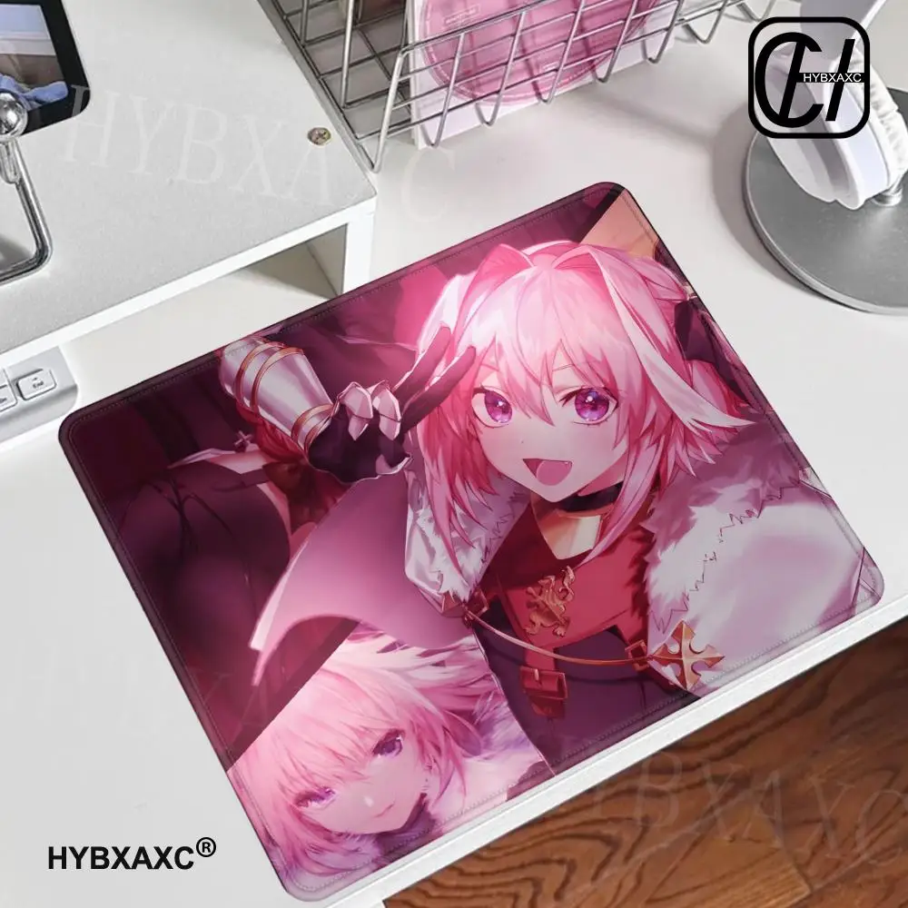 Anime Fate Astolfo Mouse Pad Multiple sizes Large Square Computer Office Game Table Mat Grand Order Rubber Anti-slip Mousepad