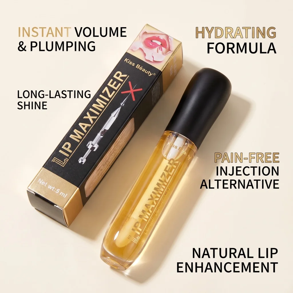 Lip Plump Serum Oil Boost Elasticity Moisturize Long Lasting Gloss Reduce Fine Lines Remove Dead Skin Lip Essence Oil