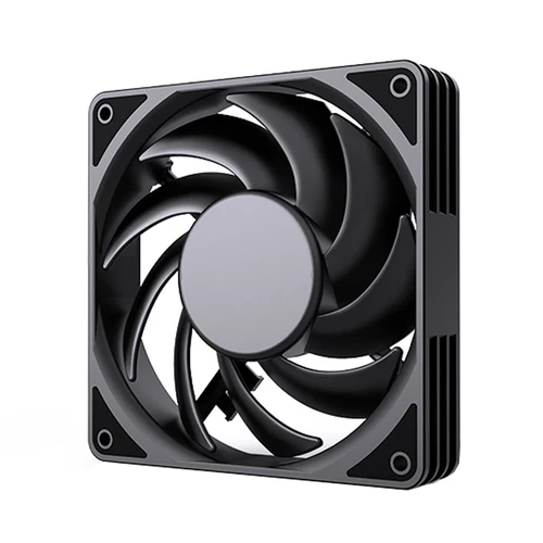 Imagen 2 del producto Bykski 120cm 4PIN PWM ventilador potente caja de computadora de alto flujo, enfriador de radiador maestro máximo 3000RPM, dos rodamientos de bolas, CF-AP3000EX-X