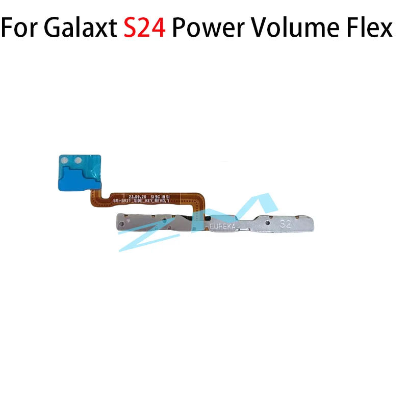 Orig Power ON OFF Mute Switch Control Key Volume Button Flex Cable For Samsung Galaxy S24 Ultra SM-S928B / S24 Plus /S926U/S24