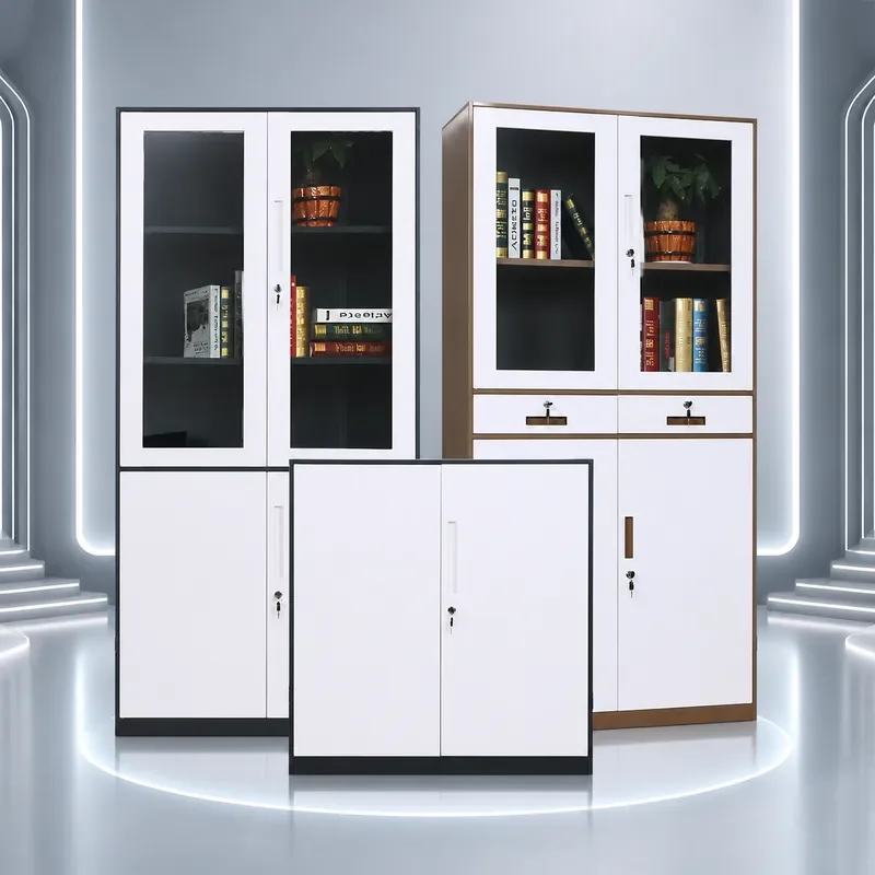 Steel Office File Cabinet Narrow Iron Storage Unit with Lock for Documents and Files Easy Assembly Disassembly Home Office